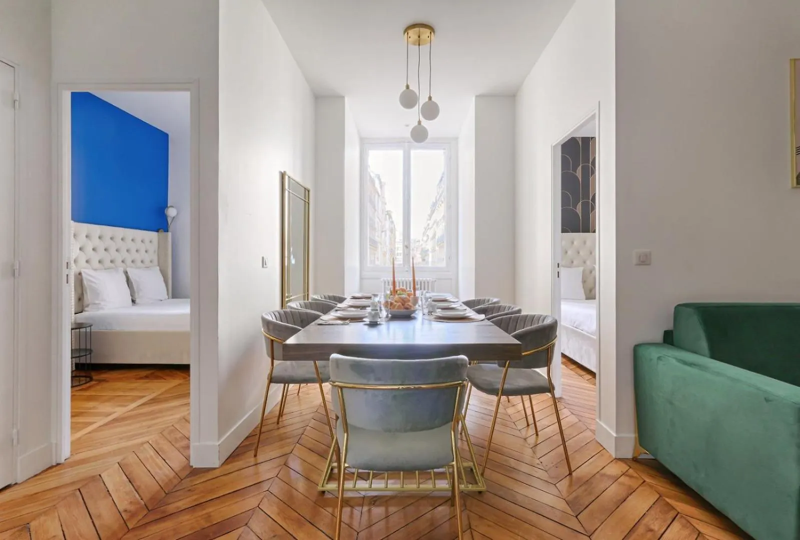 Harmonious Flat Parc Monceau 8P Apartment Paris France